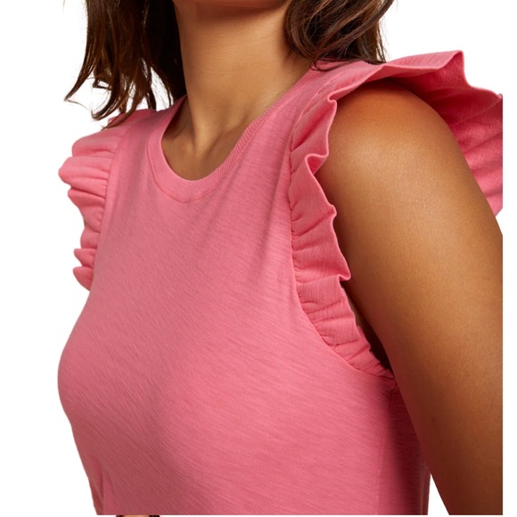 Nation LTD Elliot Ruffle Sleeve Dress in XS NWT - Picture 3 of 7